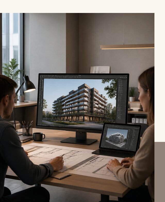 3D визуализация архитектуры и объектов строительства в Партизанске