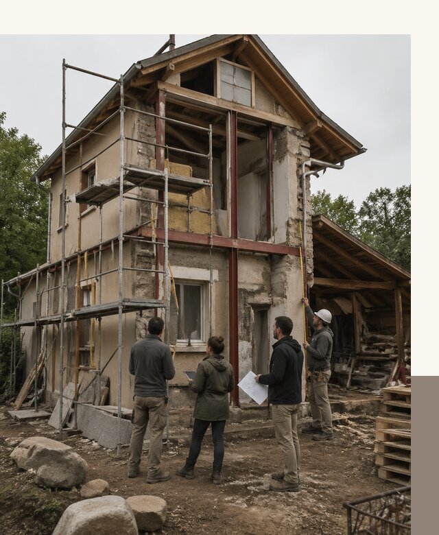Реконструкция загородного дома под ключ в Партизанске от бюро