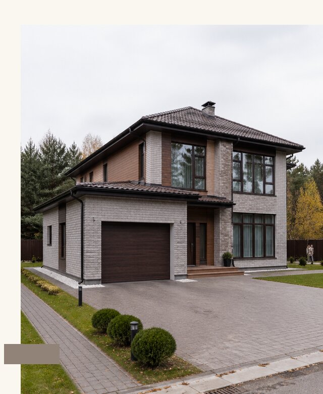 Проект дома 8 на 8 с гаражом в Партизанске по цене 37566 | А3дПро-Прт